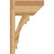 Ekena Millwork Merced Slat Rough Sawn Outlooker, Western Red Cedar, 8"W x 14"D x 22"H OUT08X14X22MRC06RWR - alternate 2